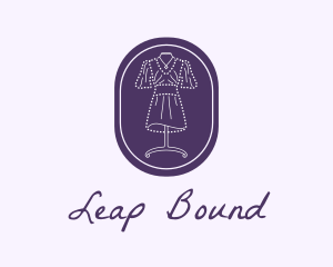 Purple Dress Mannequin logo design