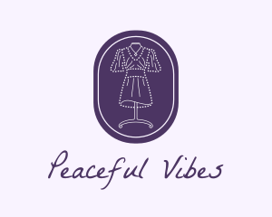 Purple Dress Mannequin logo design