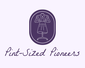 Purple Dress Mannequin logo design