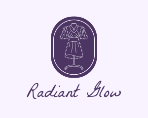 Purple Dress Mannequin logo design