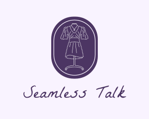 Purple Dress Mannequin logo design