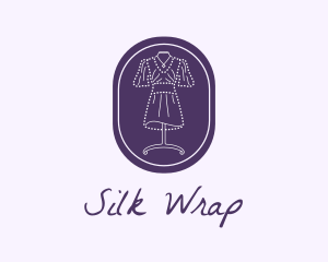 Purple Dress Mannequin logo design