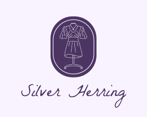 Purple Dress Mannequin logo design