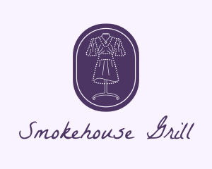 Purple Dress Mannequin logo design