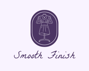 Purple Dress Mannequin logo design