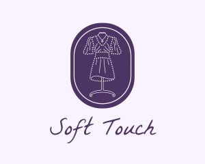 Purple Dress Mannequin logo design