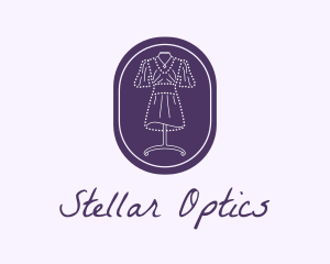 Purple Dress Mannequin logo design