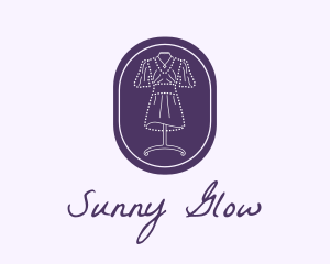 Purple Dress Mannequin logo design