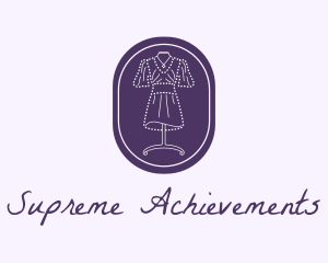 Purple Dress Mannequin logo design