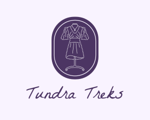 Purple Dress Mannequin logo design