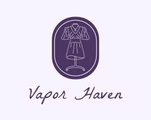 Purple Dress Mannequin logo design