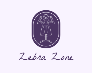 Purple Dress Mannequin logo design