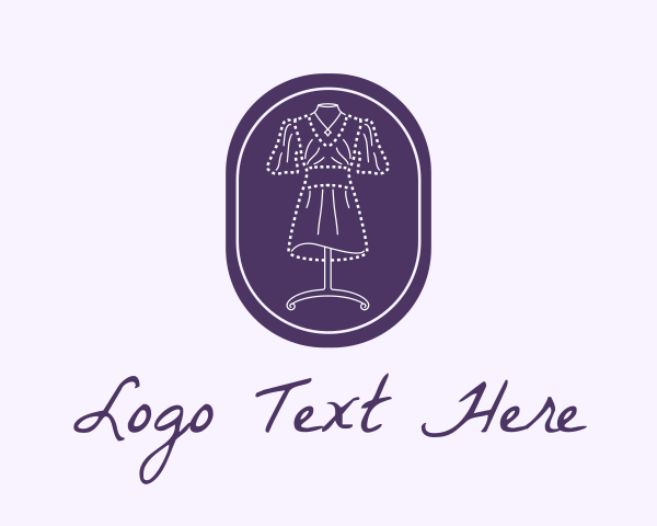 Dress logo example 3