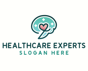 Brain Heart Healthcare logo design