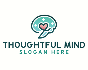 Brain Heart Healthcare logo design