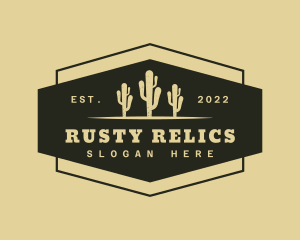 Western Desert Cactus logo