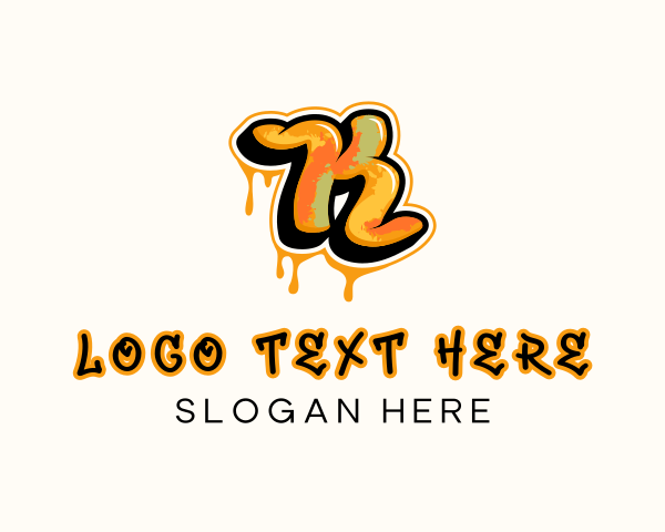 Handdrawn logo example 1