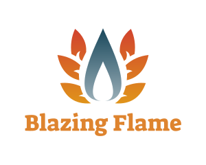 Fuel Energy Flame logo design