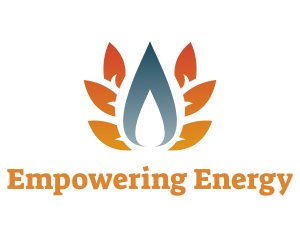 Fuel Energy Flame logo design