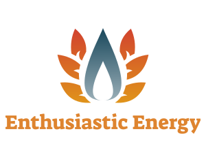 Fuel Energy Flame logo design