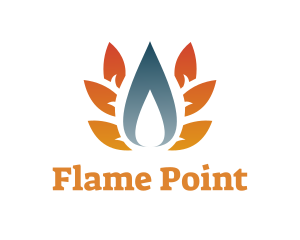 Fuel Energy Flame logo design