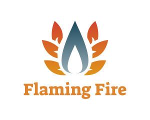 Fuel Energy Flame logo design