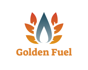 Fuel Energy Flame logo design