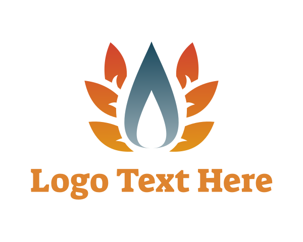 Flame logo example 4