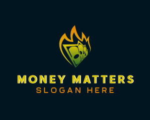 Paper Money Exchange logo design