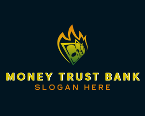 Paper Money Exchange logo design