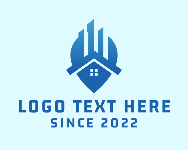 Roofing logo example 2