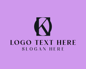 Elegant Company Letter OK Logo