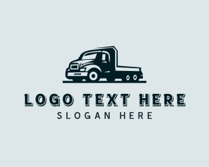 Freight Truck Forwarding Logo