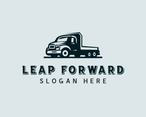 Freight Truck Forwarding logo design