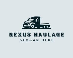 Freight Truck Forwarding logo design