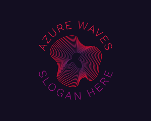 Wave Line Business  logo design