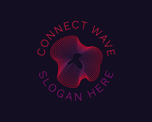 Wave Line Business  logo design