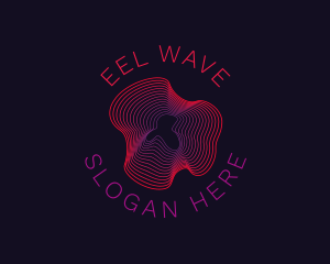 Wave Line Business  logo design