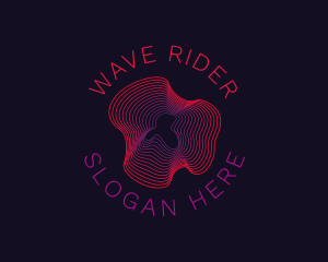 Wave Line Business  logo design