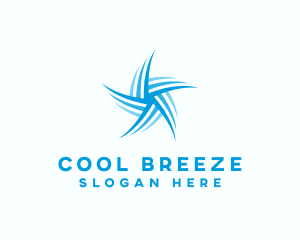 Ventilation Cooling Fan logo design