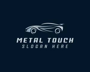 Metallic Car Racer  logo