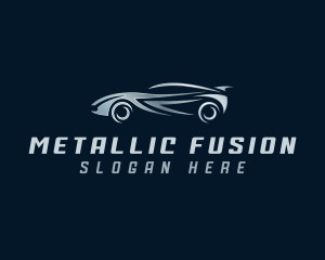 Metallic Car Racer  logo design