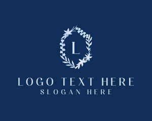 Elegant Organic Floral logo