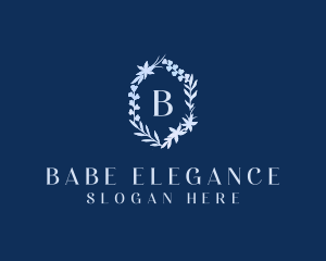 Elegant Organic Floral logo design