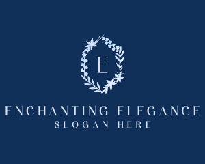 Elegant Organic Floral logo design