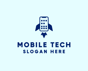 Mobile Phone Rocket  logo