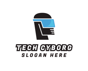 Goggles Robot Cyborg logo