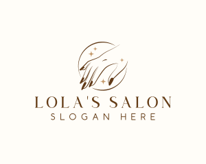 Nail Polish Salon logo design