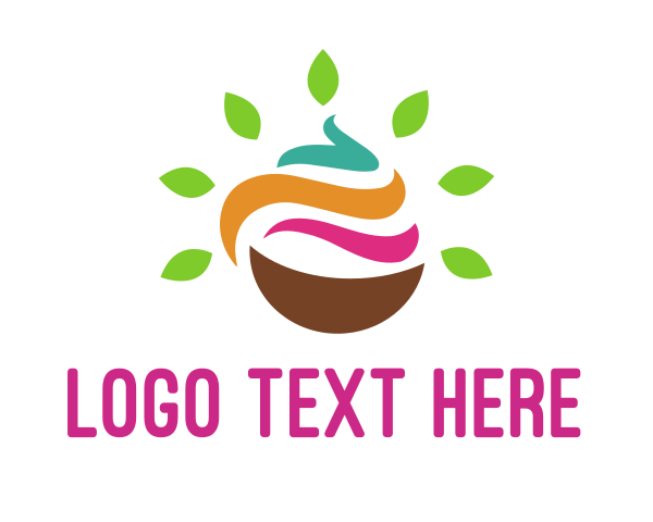 Yogurt logo example 3