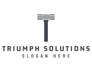 Blacksmith Sledge Hammer logo design